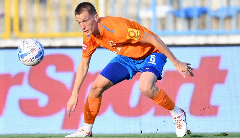 Bivši branič Varaždina zabio za povećanje vodstva pa u drugom dijelu zaradio drugi žuti karton