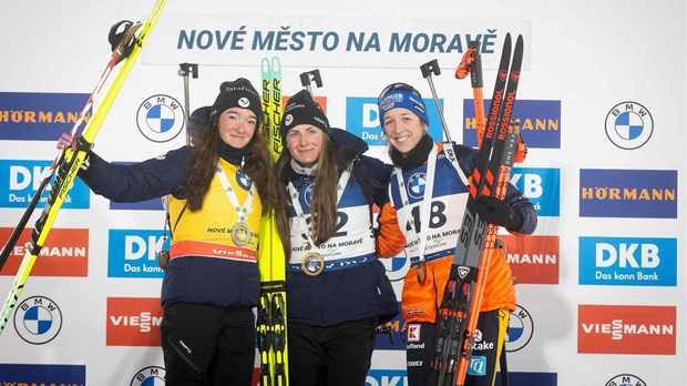 Francusko slavlje u Novem Mestu, hrvatska biatlonka Iva Morić 83.