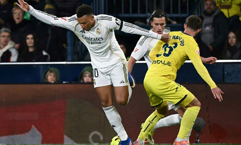 Real Madrid barem privremeno na vrhu, Mbappe donio pobjedu kod Villarreala
