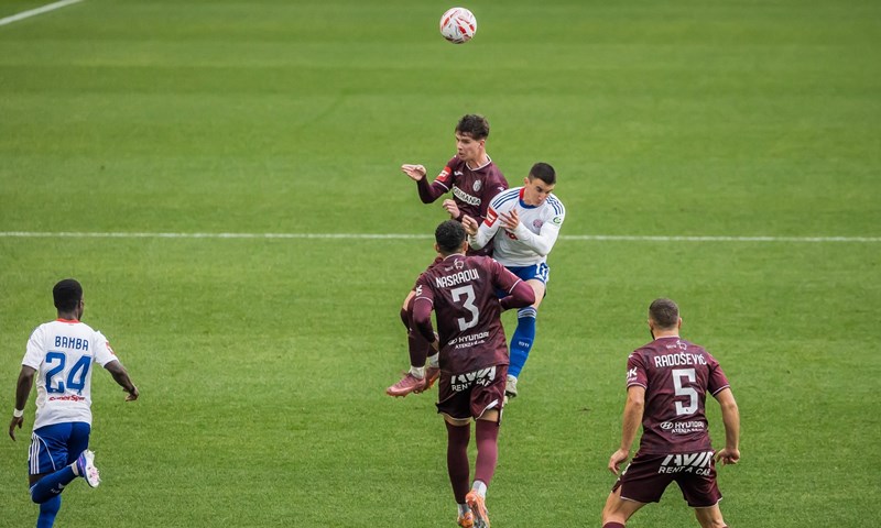 Autogol Islanđanina dao nadu Hajduku, višeminutna provjera razbila ritam utakmice