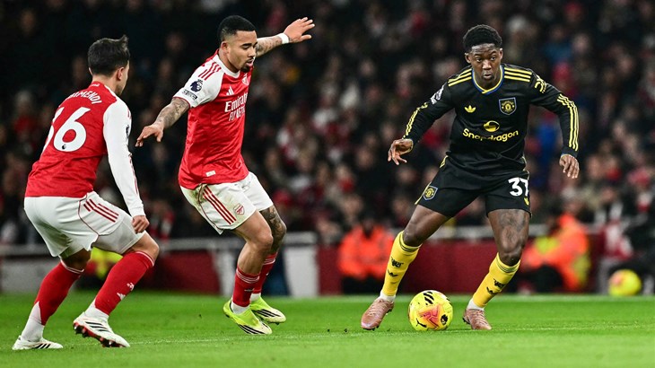 Briljantni pogoci Manchester Uniteda, Arsenal poražen na Emiratesu