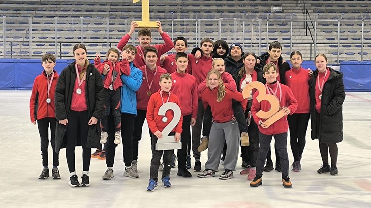 U Sisku održano Alpe Adria Trophy natjecanje u brzom klizanju na kratkoj stazi