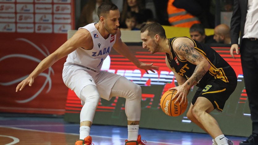 Zadar u Jazinama bolji od Splita, gosti povezali dva prvenstvena poraza