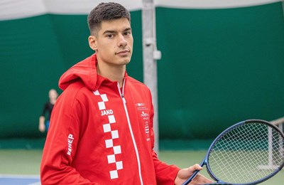 Davis Cup reprezentacija okupila se u Varaždinu, Mikrut poručio: 'Ako dođe do toga da igram meč, bit ću spreman'