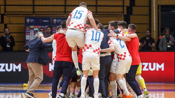 Hrvatski futsaleri u pohodu na medalju i najveći uspjeh - slijedi polufinale protiv Španjolske
