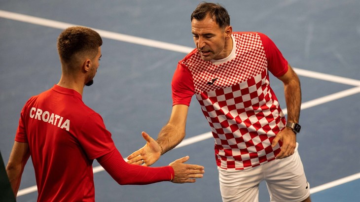 Prižmić proradio nakon prvog seta, pomeo Danca i izjednačio za kraj prvog dana Davis Cupa