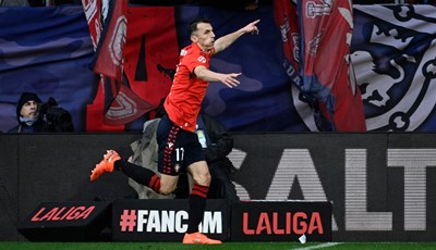 Proradio Budimir, proradila i Osasuna - peti gol u četiri utakmice za deset od mogućih 12 bodova