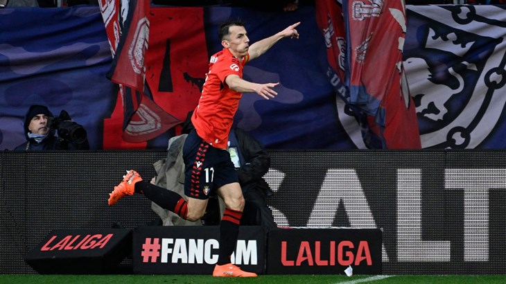 Proradio Budimir, proradila i Osasuna - peti gol u četiri utakmice za deset od mogućih 12 bodova