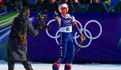 Breezy Johnson do zlata u spustu i sjeni teškog pada Lindsey Vonn