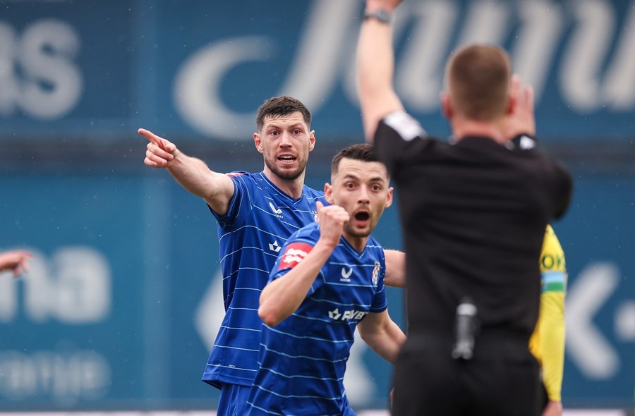 Dinamo poveo nakon što mu prvotno gol nije priznat zbog nepostojećeg zaleđa
