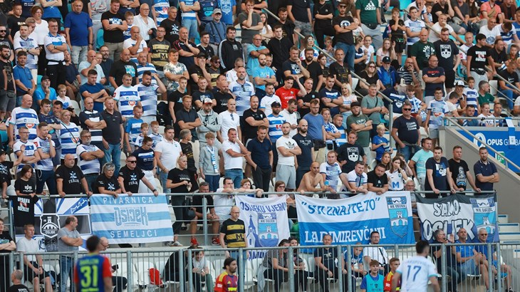 Ravnateljstvo policije MUP-a RH proglasilo dvoboj Osijeka i Hajduka utakmicom visokog rizika