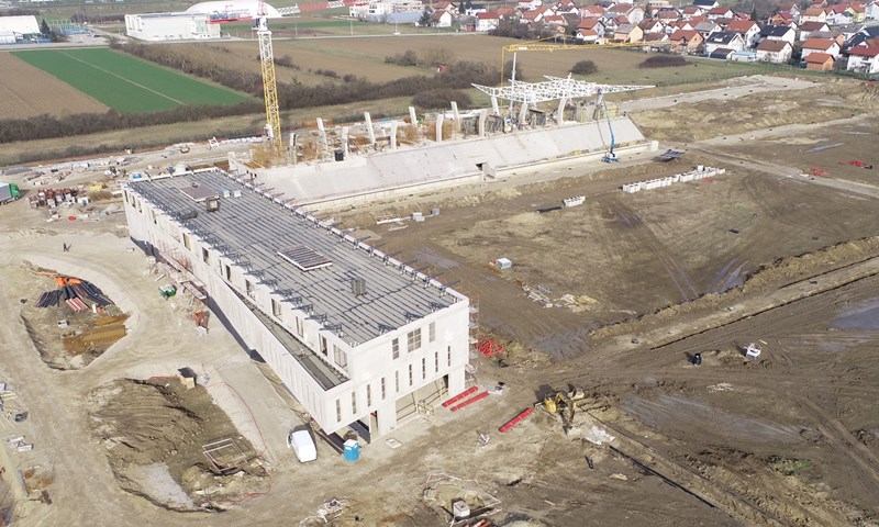 Kustić o radovima na kampu: 'Uvijek se ugodno iznenadim napretkom koji je iz mjeseca u mjesec vidljiv golim okom'