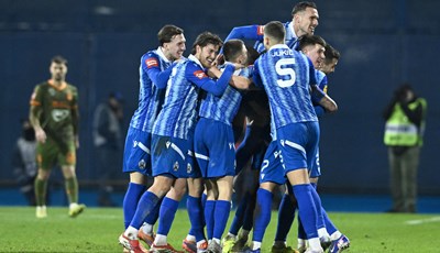 Aleksandar Trajkovski krasno pogodio iz slobodnog udarca za potvrdu Lokomotivine pobjede