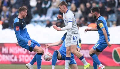 Vidović na početku drugog poluvremena načeo mrežu Varaždinaca i odveo utakmicu na Dinamov mlin