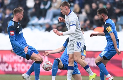 Vidović na početku drugog poluvremena načeo mrežu Varaždinaca i odveo utakmicu na Dinamov mlin