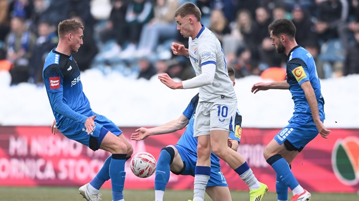 Vidović na početku drugog poluvremena načeo mrežu Varaždinaca i odveo utakmicu na Dinamov mlin