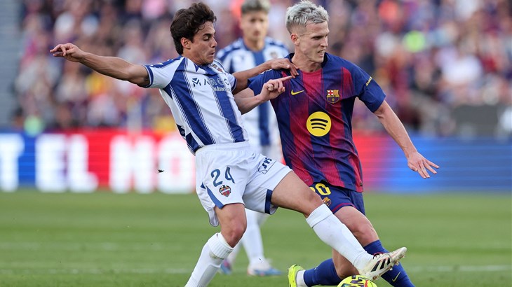 Barcelona rutinski protiv Levantea za povratak na prvo mjesto LaLige