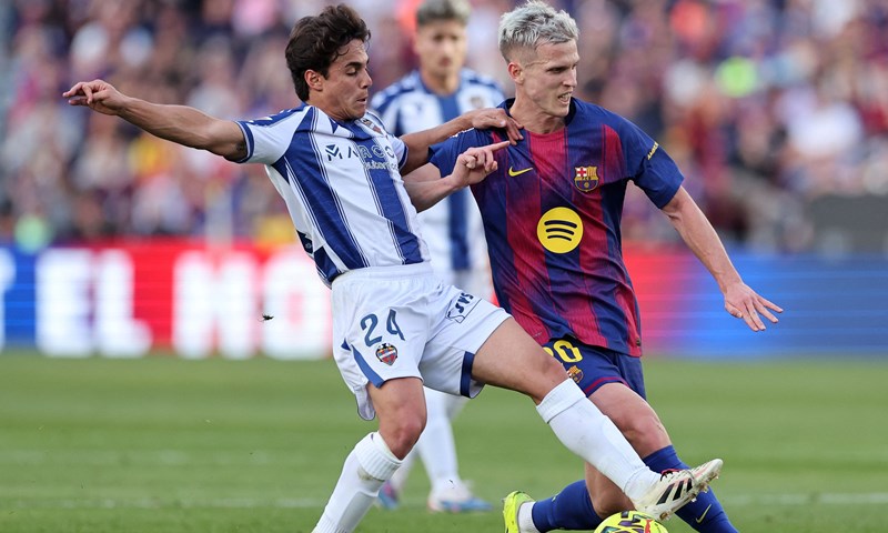 Barcelona rutinski protiv Levantea za povratak na prvo mjesto LaLige