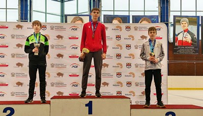 Treća pobjeda na tri natjecanja Ante Iličića na Danubia seriji u brzom klizanju na kratkoj stazi