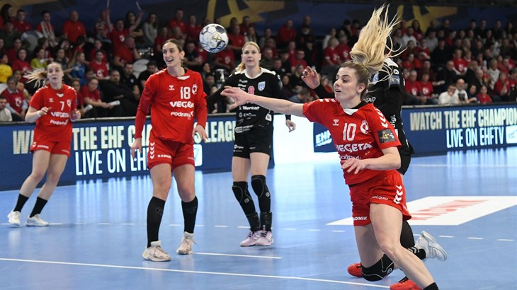 Rukometašice Podravke teško poražene u prvoj utakmici doigravanja za plasman u četvrtfinale LP