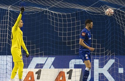 Uoči završnice prvog poluvremena Gorica smanjila zaostatak i vratila neizvjesnost