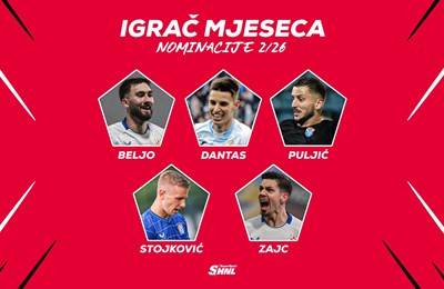 SuperSport HNL nominacije: Dinamovci dominiraju za mjesečne nagrade