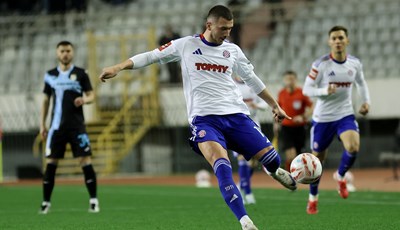 Izbjegnuta nova afera: Dario Marešić ipak maknut iz početne postave Hajduka na Rujevici