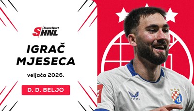 Najbolji u veljači: Golgeter Beljo i trener Kovačević odnijeli nagrade za potvrdu izvrsnog mjeseca Dinama