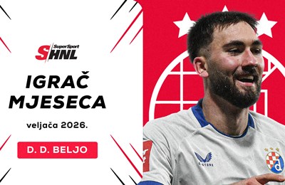 Najbolji u veljači: Golgeter Beljo i trener Kovačević odnijeli nagrade za potvrdu izvrsnog mjeseca Dinama