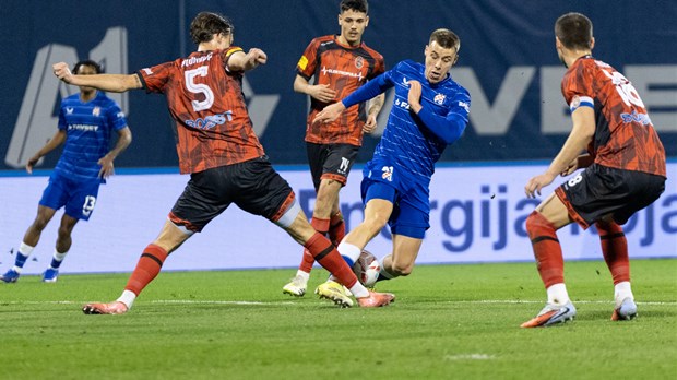 Dinamo odradio posao i izborio polufinale SuperSport Hrvatskog nogometnog kupa