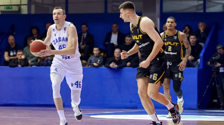 Zadar već do poluvremena riješio pitanje pobjednika protiv neraspoloženih Splićana