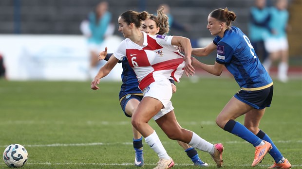 Hrvatske nogometašice tijesno poražene od Kosova