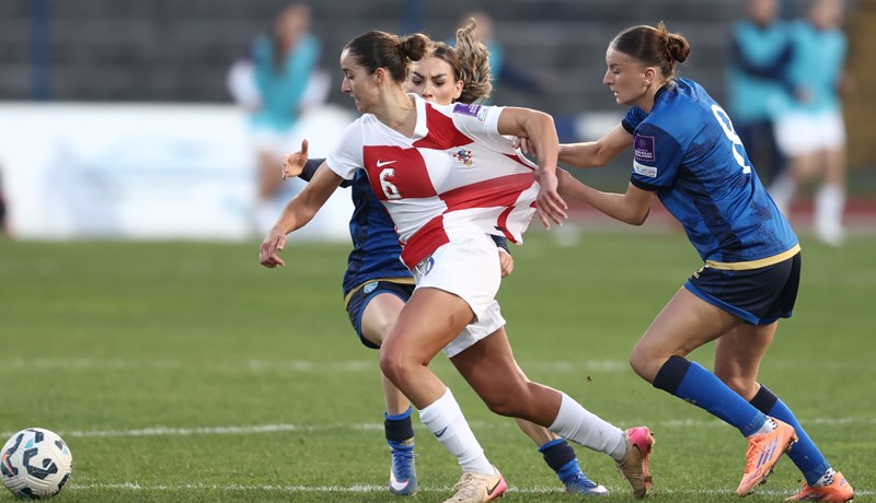 Hrvatske nogometašice tijesno poražene od Kosova