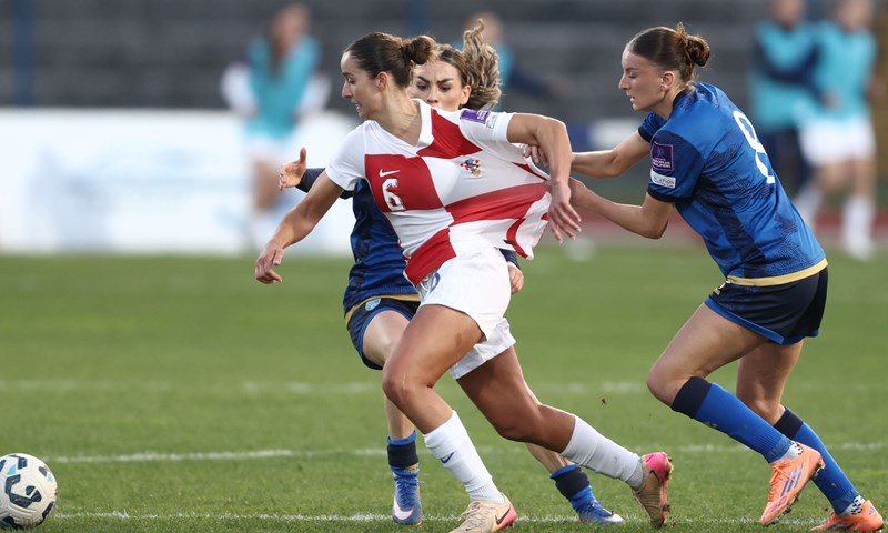 Hrvatske nogometašice tijesno poražene od Kosova