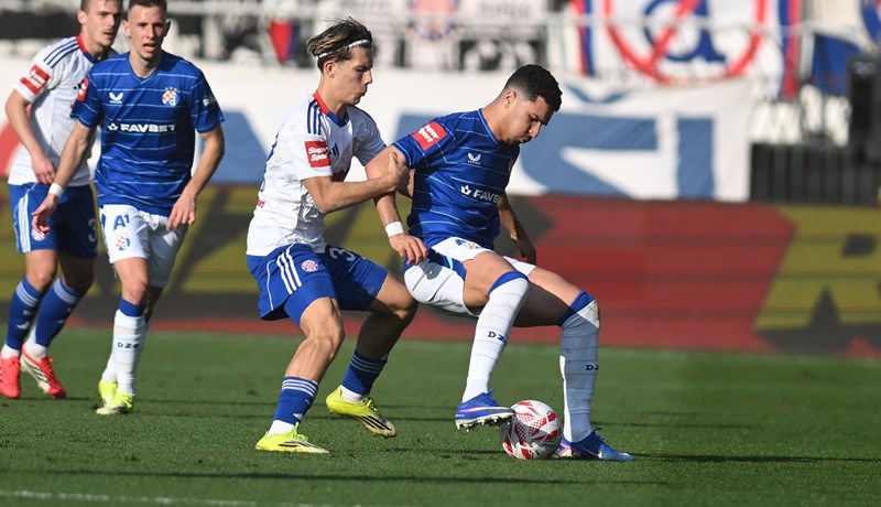 Bakrarov pogodak vratio Dinamo u mirne vode, a Hajduk 'spustio'