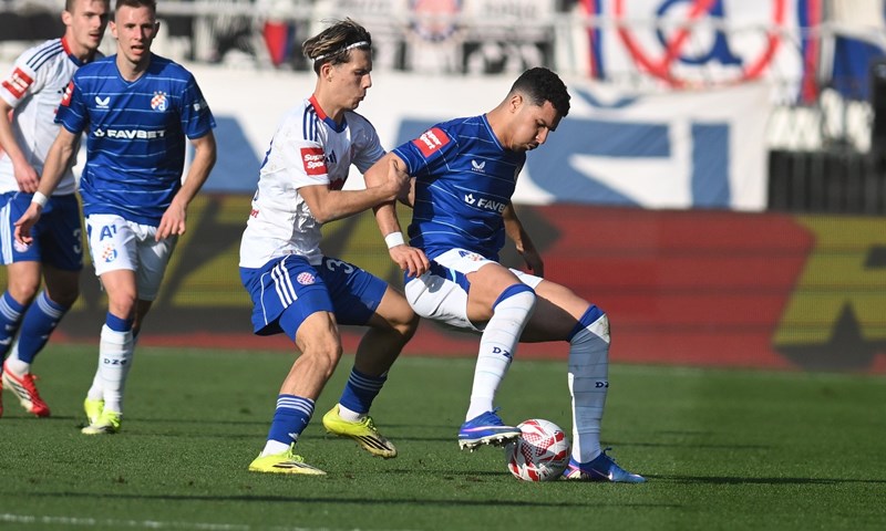 Bakrarov pogodak vratio Dinamo u mirne vode, a Hajduk 'spustio'