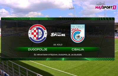 [UŽIVO] Dugopolje i Cibalia igraju za priključak vrhu SuperSport Prve NL