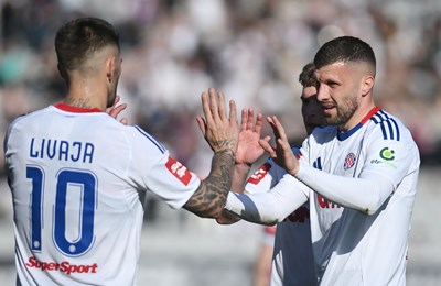 Livaja uzvratio Rebiću, Hajduk podebljao prednost