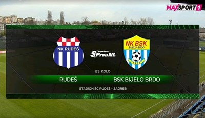 [UŽIVO] Rudeš brani status vodeće momčadi SuperSport Prve NL, BSK priželjkuje iznenađenje
