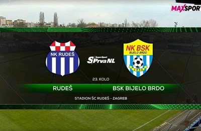 [UŽIVO] Rudeš brani status vodeće momčadi SuperSport Prve NL, BSK priželjkuje iznenađenje
