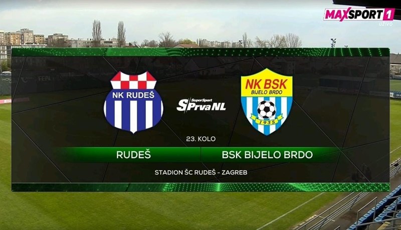 [UŽIVO] Rudeš brani status vodeće momčadi SuperSport Prve NL, BSK priželjkuje iznenađenje
