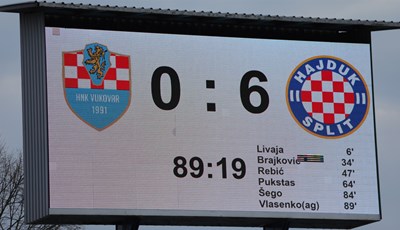 Autogol Vlasenka potvrdio visoku pobjedu Hajduka