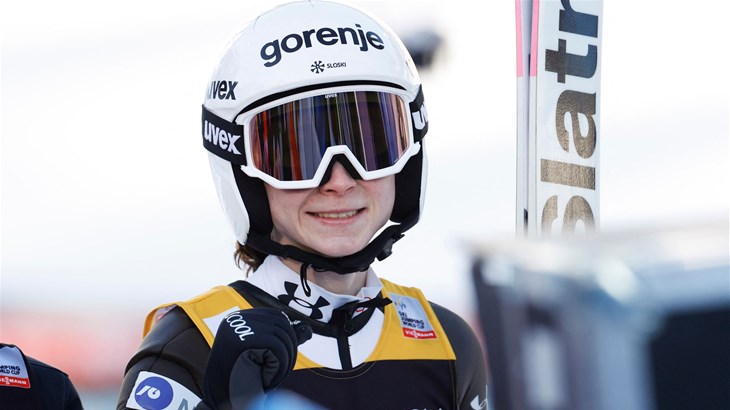 Nika Prevc ispisala povijest na treningu na Planici