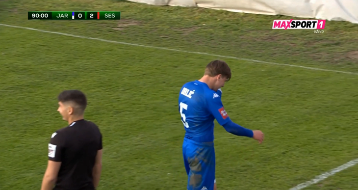 Jarun završio utakmicu s desetoricom, Orlić zaradio dva žuta kartona