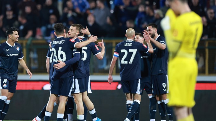 Dinamo u drugom dijelu sezone nezaustavljiv, treća je najefikasnija momčad Europe u ovoj sezoni