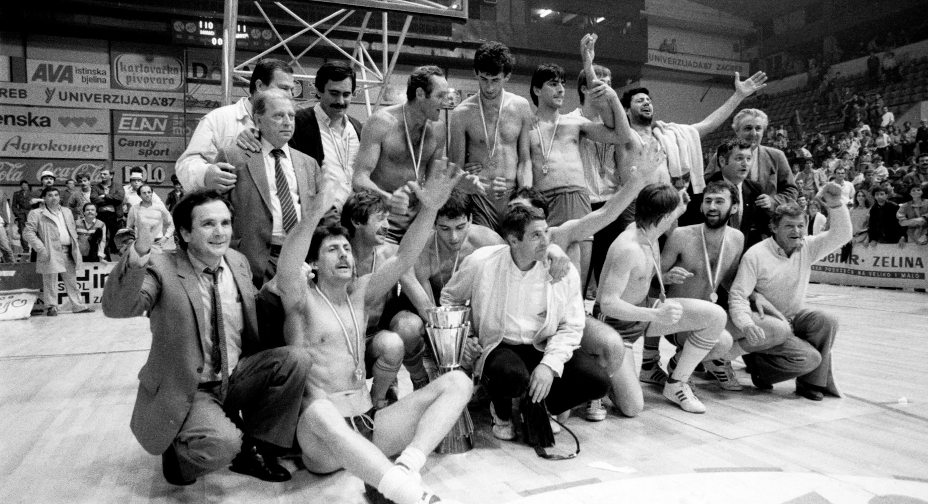 Zadar slavi 40 godina jedne od najvećih pobjeda hrvatske košarke