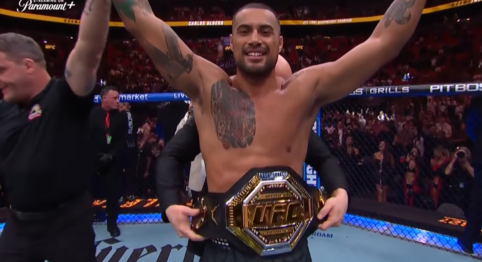 UFC 320: Ulberg nokautirao Prochazku i postao UFC prvak poluteške kategorije