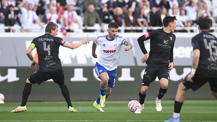 Igrač utakmice: Ponovno čovjek odluke, strijelac i pokretač opasnih akcija Hajduka