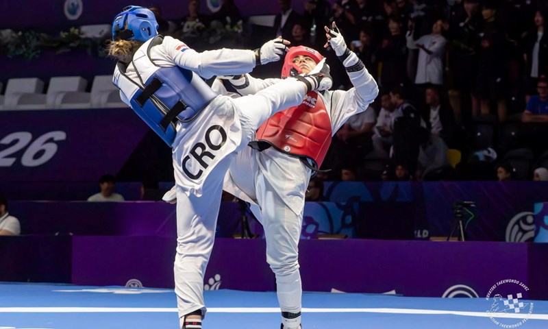 Klara Uglešić svjetska juniorska doprvakinja u taekwondou!