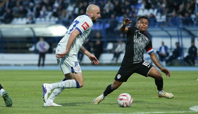 [VIDEO] Vukovar 1991 - Dinamo 1:4: Novi hat-trick Diona Drene Belje za povratak Dinama na plus deset